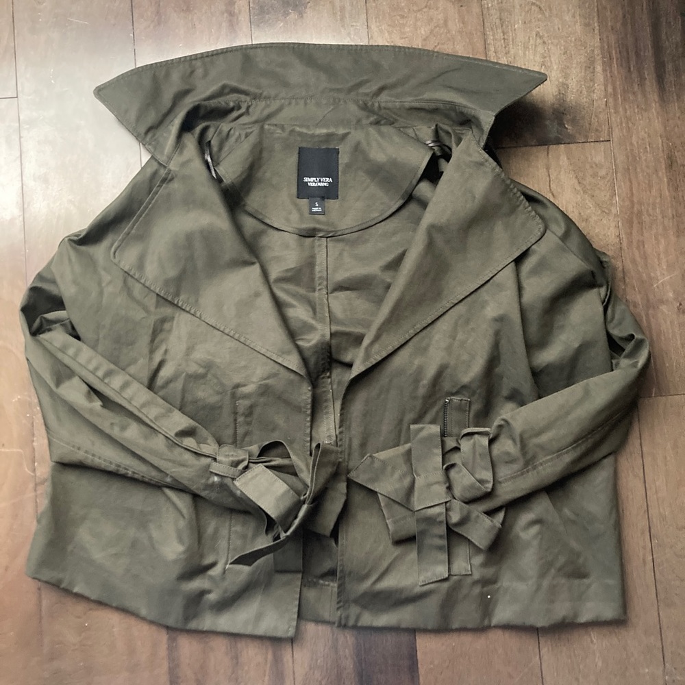 Simply Vera Verawang Small Green Jacket